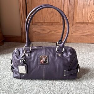 Tignanello Grape leather satchel. Excellent condition.